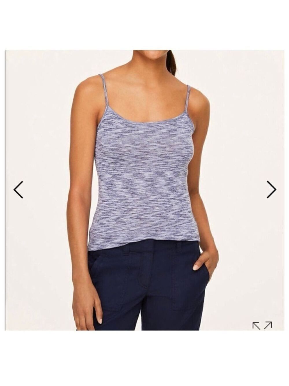 Loft Softly Fitted Cami In Marble Blue
Sz XXL NWT